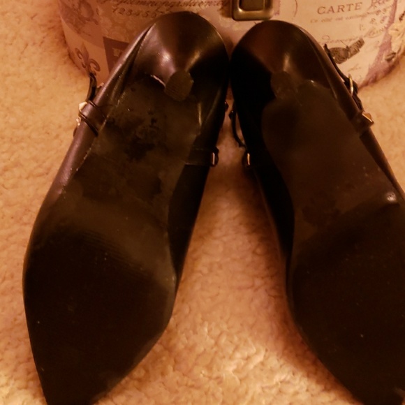 Diane Gilman Studded black booties - Picture 3 of 6